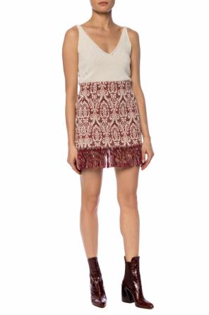 Fringed skirt, zdjęcie 2 Fringed skirt od Chloe